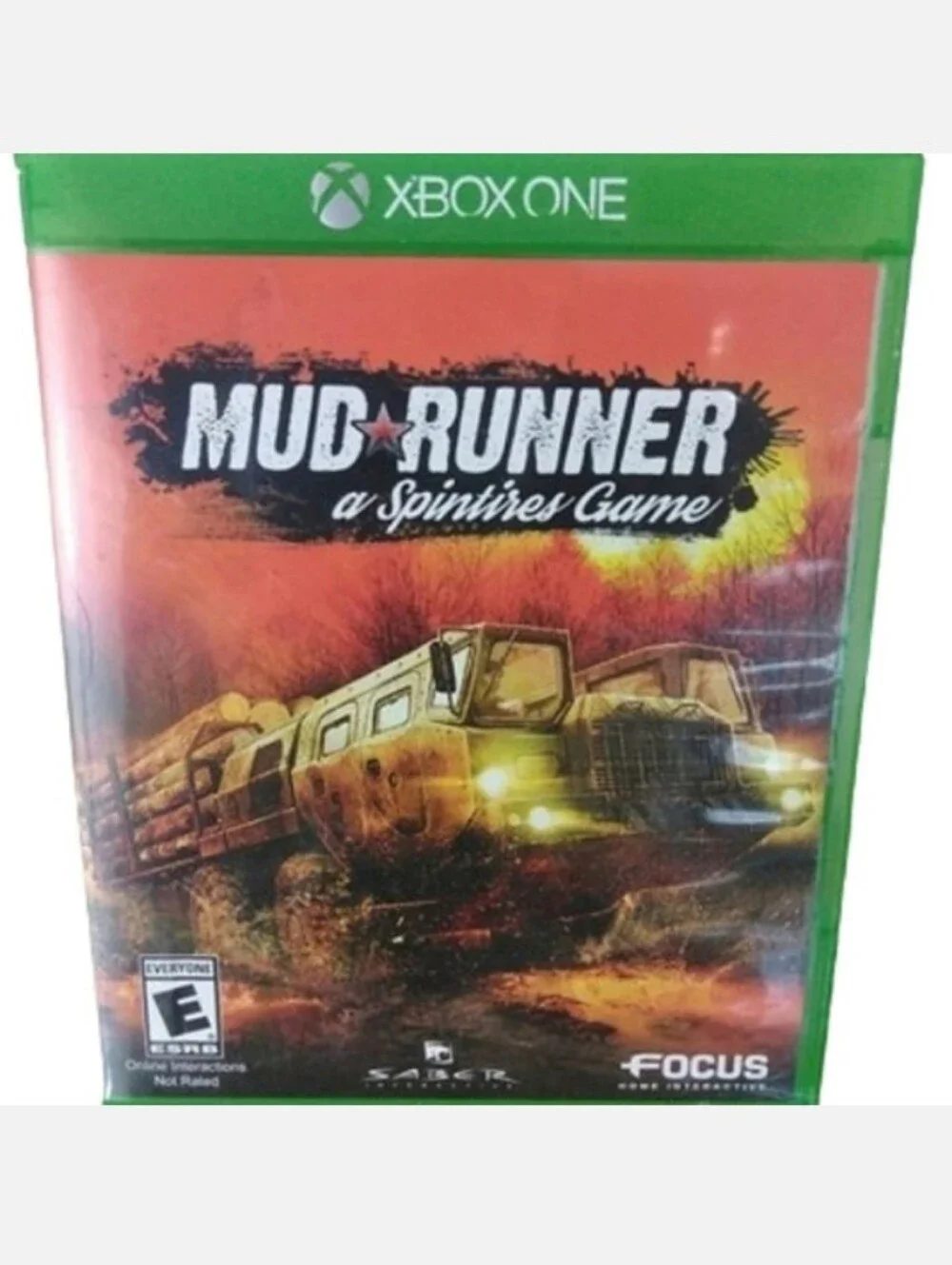 MudRunner A Spintires Game Xbox One Physical Disc Case Included Tested